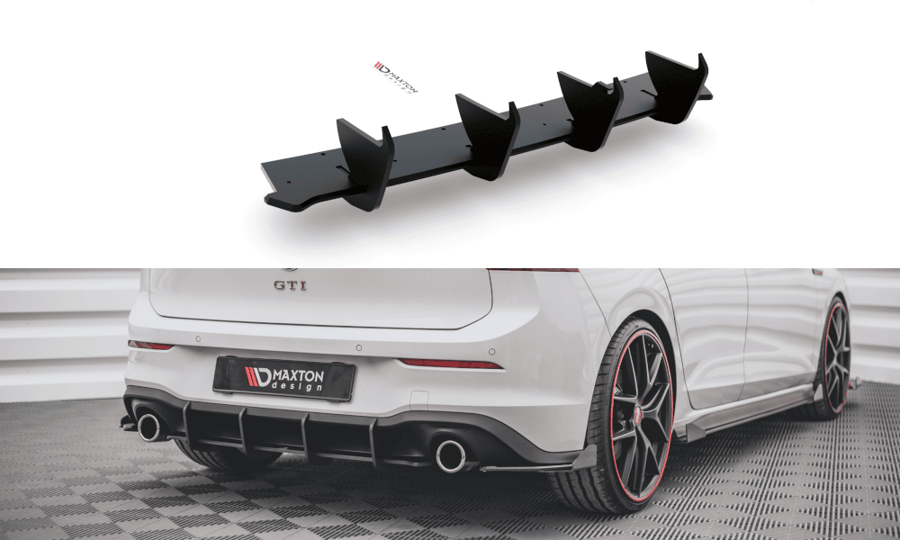 Heckdiffusor Racing V.1 für VW Golf 8 GTI von Maxton Design