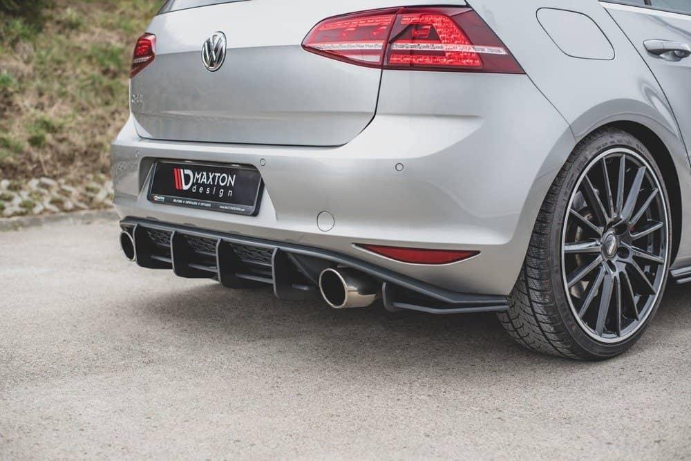 Heck Diffusor Racing V.1 für VW Golf 7 GTI von Maxton Design