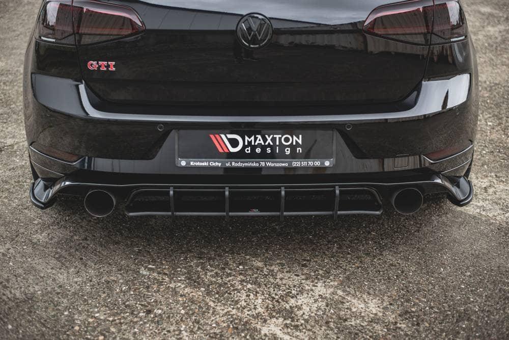 Heck Diffusor Racing für VW Golf 7 GTI TCR von Maxton Design