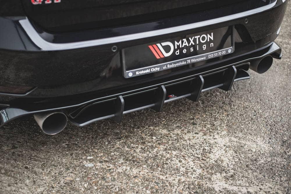 Heck Diffusor Racing für VW Golf 7 GTI TCR von Maxton Design