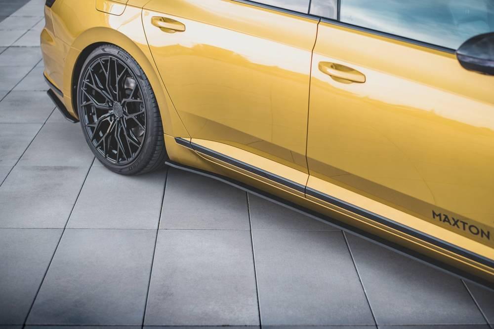 Seitenschweller Erweiterung Street Pro mit Flaps für Audi A3 8Y von Maxton Design