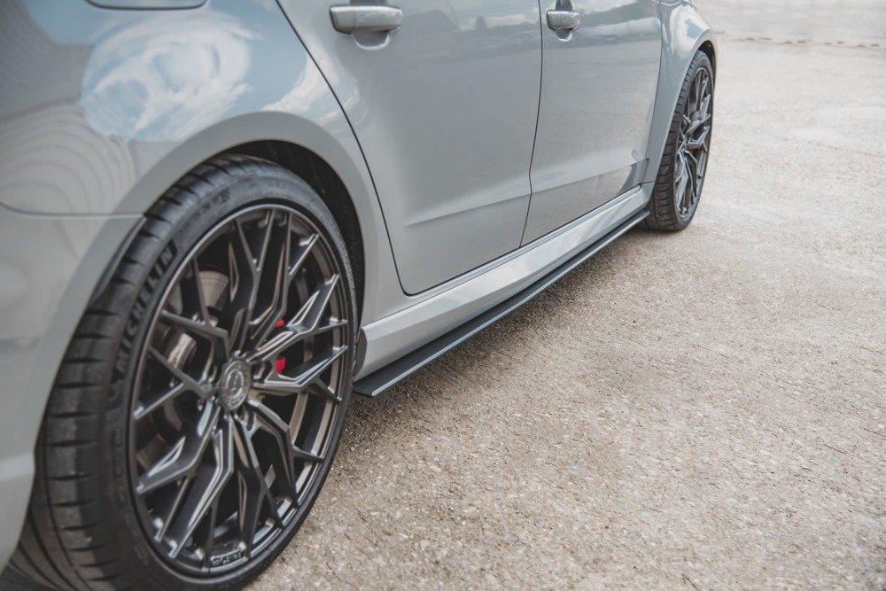 Seitenschweller Erweiterung Racing für Audi RS3 8V Sportback von Maxton Design