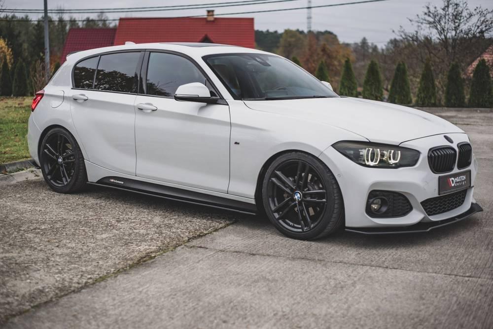 Seitenschweller Erweiterung Racing V.2 für BMW 1 F20 M-Paket / M135i / M140i von Maxton Design