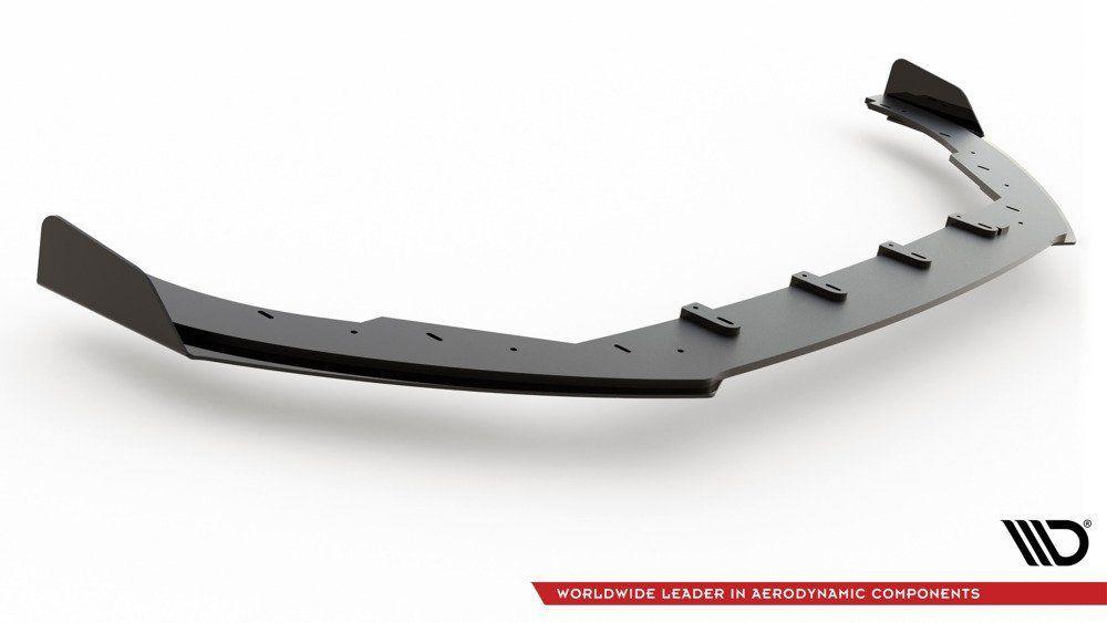 Front Splitter / Cup Schwert / Frontansatz Racing mit Flaps für Ford Focus ST MK4 von Maxton Design