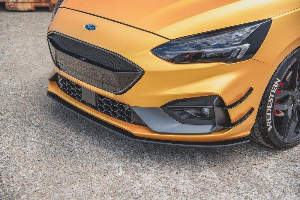 Front Splitter / Cup Schwert / Frontansatz Racing für Ford Focus ST-Line MK4 von Maxton Design