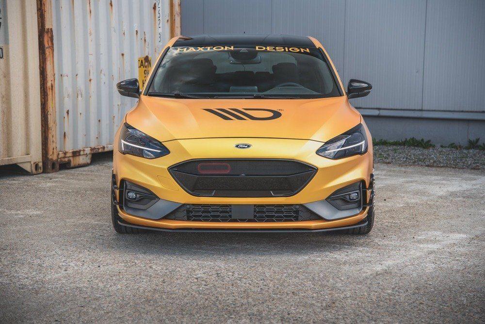 Front Splitter / Cup Schwert / Frontansatz Racing für Ford Focus ST-Line MK4 von Maxton Design