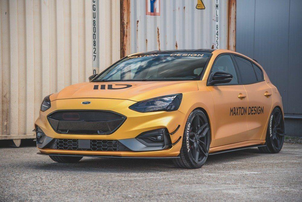 Front Splitter / Cup Schwert / Frontansatz Racing für Ford Focus ST-Line MK4 von Maxton Design