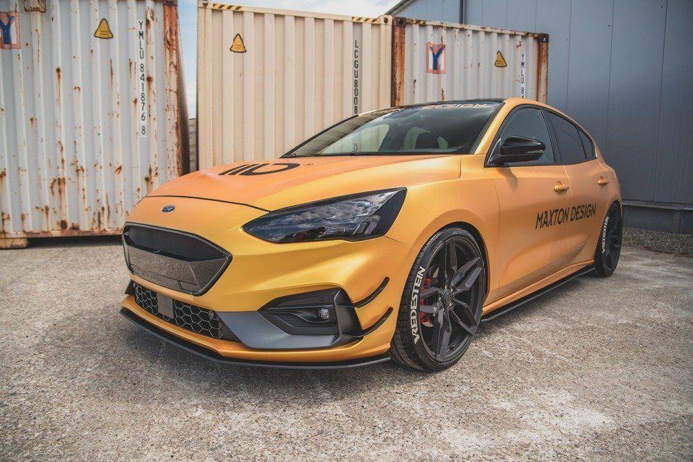 Front Splitter / Cup Schwert / Frontansatz Racing für Ford Focus ST-Line MK4 von Maxton Design