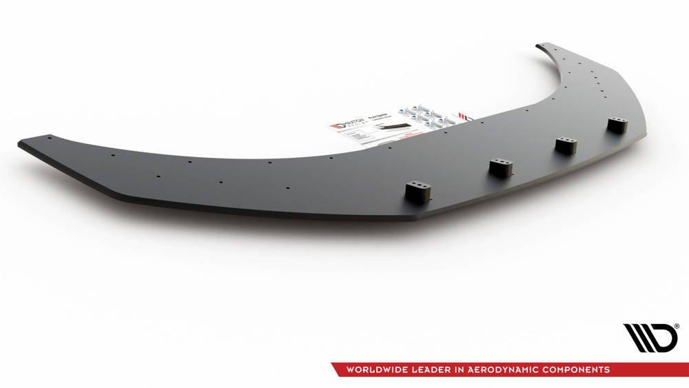 Front Lippe / Front Splitter / Frontansatz Street Pro mit Flaps für Audi A3 8Y von Maxton Design