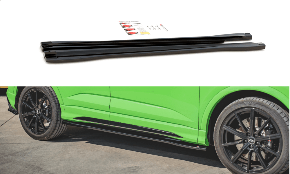 Side skirt extension V.1 for Audi RSQ3 F3 from Maxton Design 