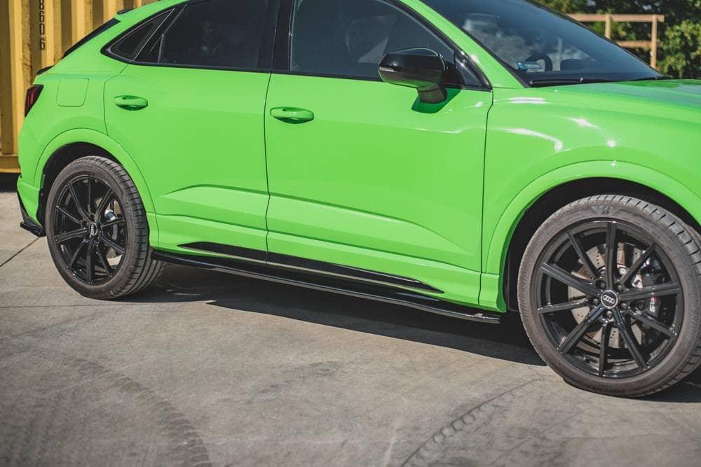 Side skirt extension V.1 for Audi RSQ3 F3 from Maxton Design 