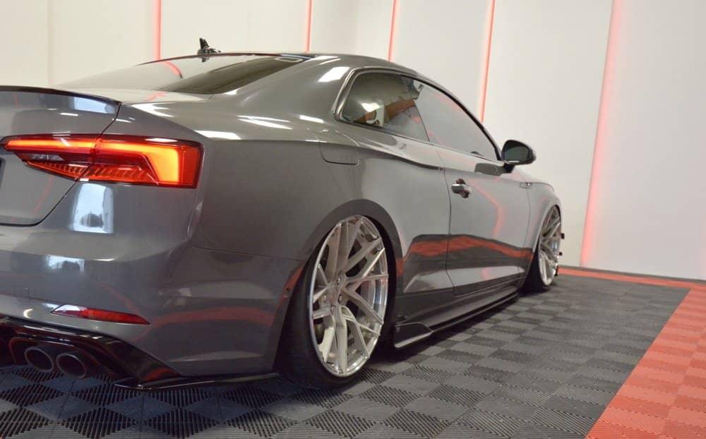 Side skirt extension Audi A5 S-Line F5 Coupe by Maxton Design 