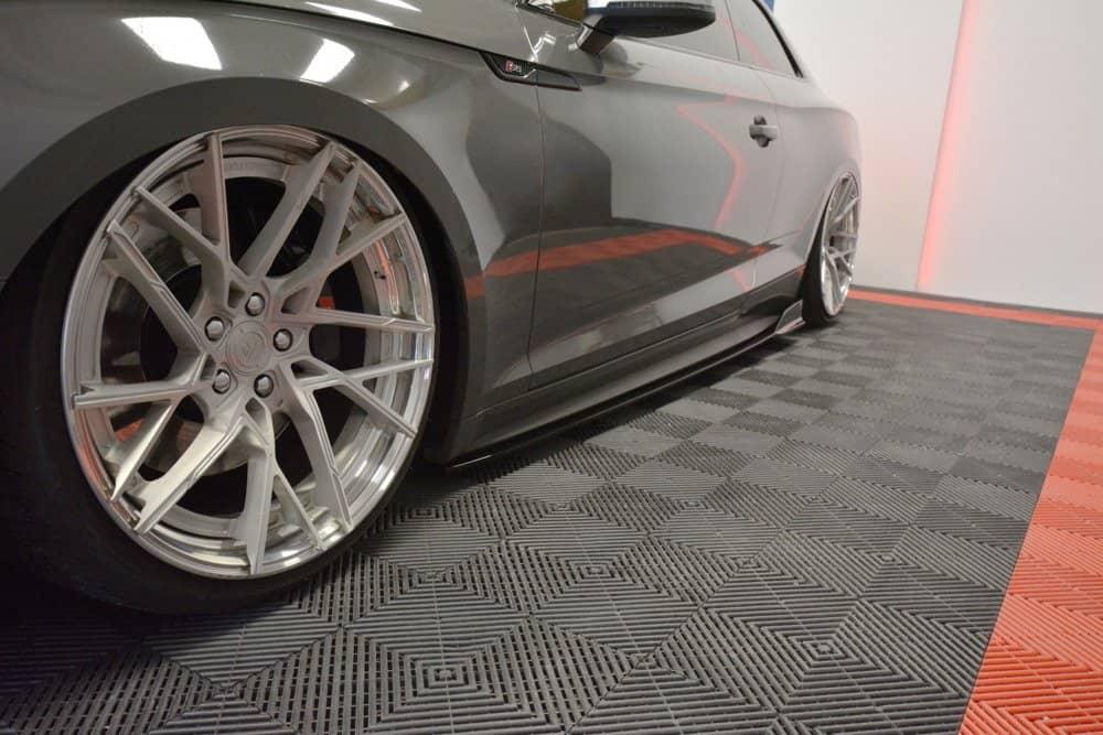 Side skirt extension Audi A5 S-Line F5 Coupe by Maxton Design 