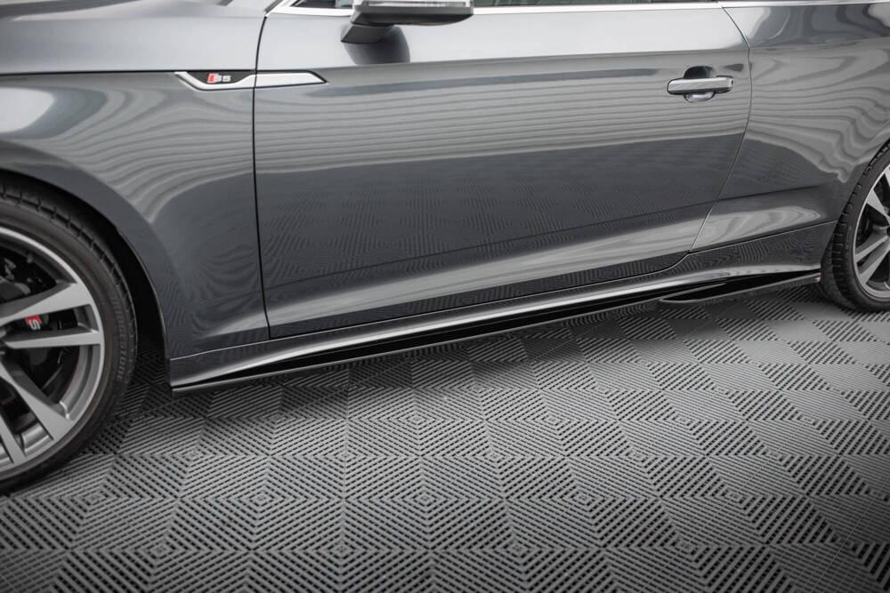 Seitenschweller Erweiterung V.4 mit Flaps für Ford Fiesta ST MK7 Facelift von Maxton Design