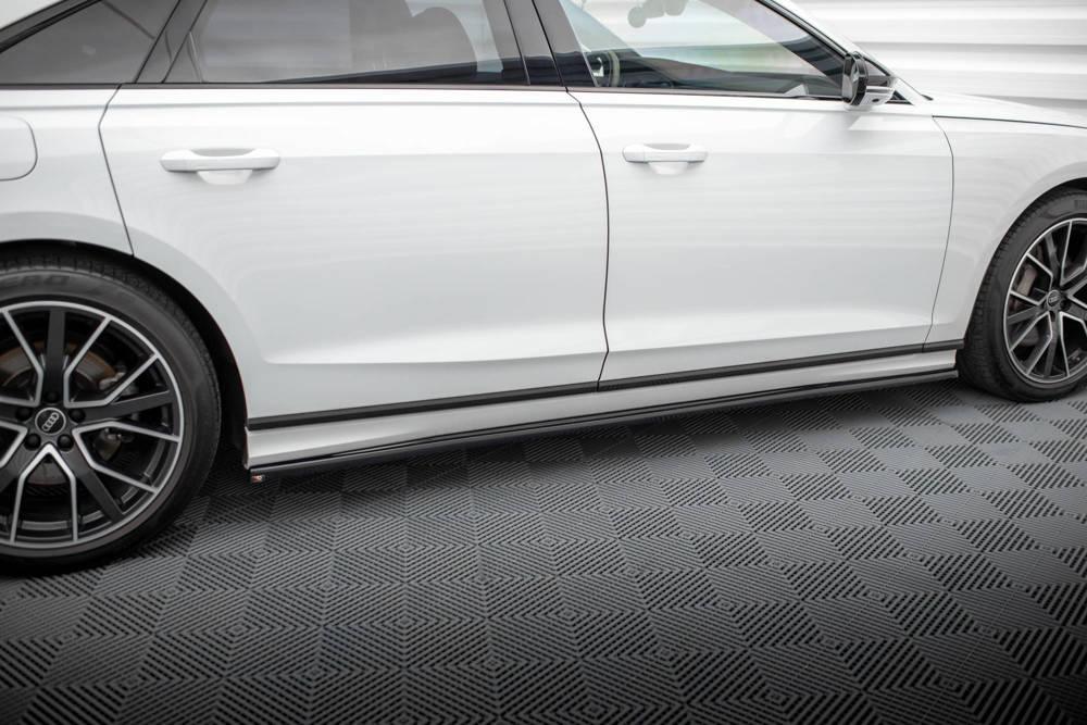 Seitenschweller Erweiterung für Audi A8 S-Line 4N von Maxton Design