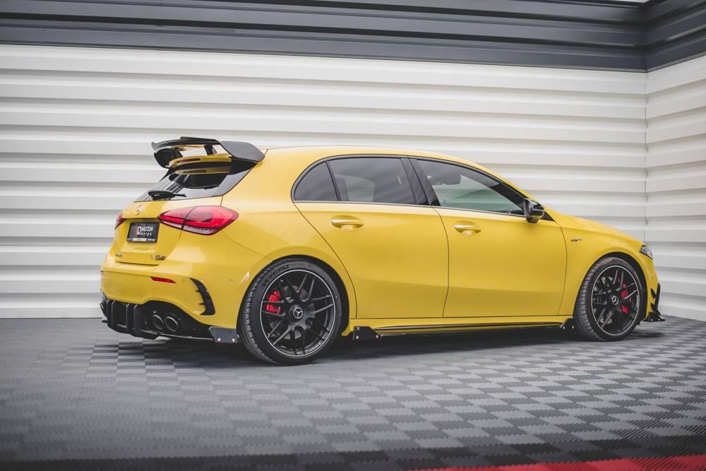 Seitenschweller Erweiterung mit Flaps V.2 für Mercedes AMG A 45 S W177 von Maxton Design