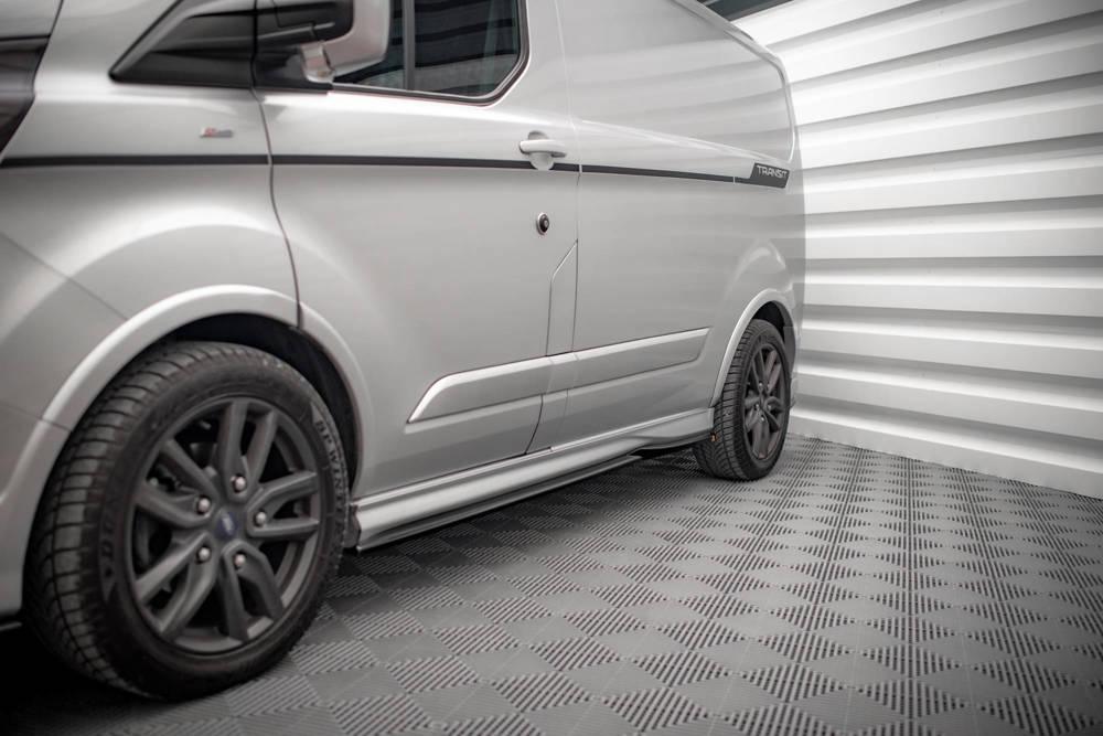 Seitenschweller Erweiterung  für Ford Transit Custom ST-Line MK1 Facelift von Maxton Design