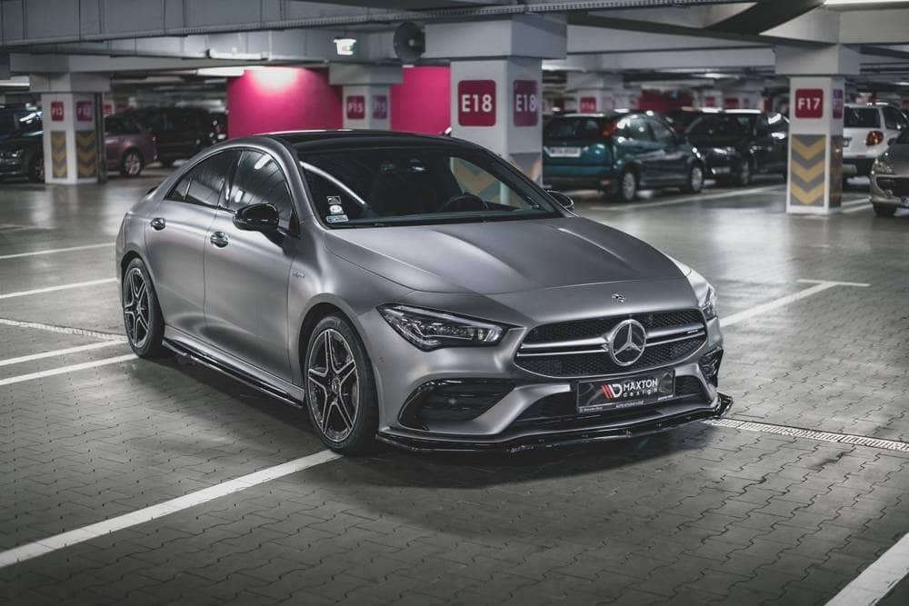 Seitenschweller Erweiterung für Mercedes CLA AMG 35 C118 von Maxton Design