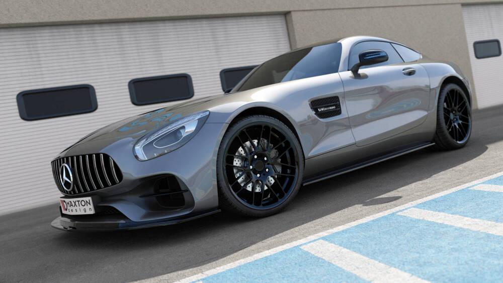 Seitenschweller Erweiterung für Mercedes AMG GTS C190 von Maxton Design