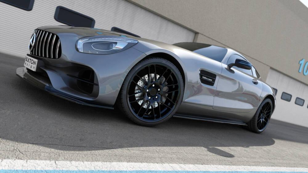 Seitenschweller Erweiterung für Mercedes AMG GTS C190 von Maxton Design