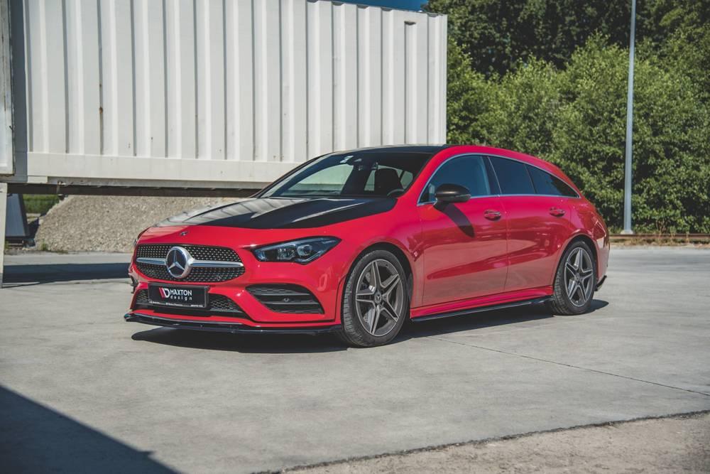 Seitenschweller Erweiterung für Mercedes CLA AMG-Line C118 von Maxton Design