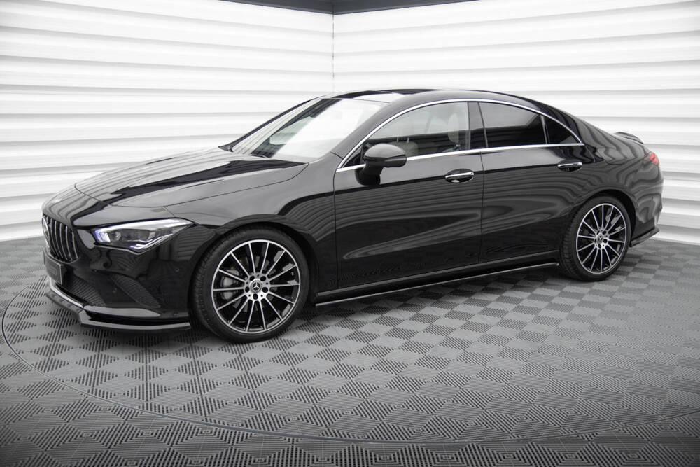 Seitenschweller Erweiterung für Mercedes-Benz CLA Coupe C118 von Maxton Design