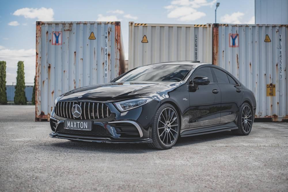 Seitenschweller Erweiterung für Mercedes-CLS AMG-Line C257 von Maxton Design