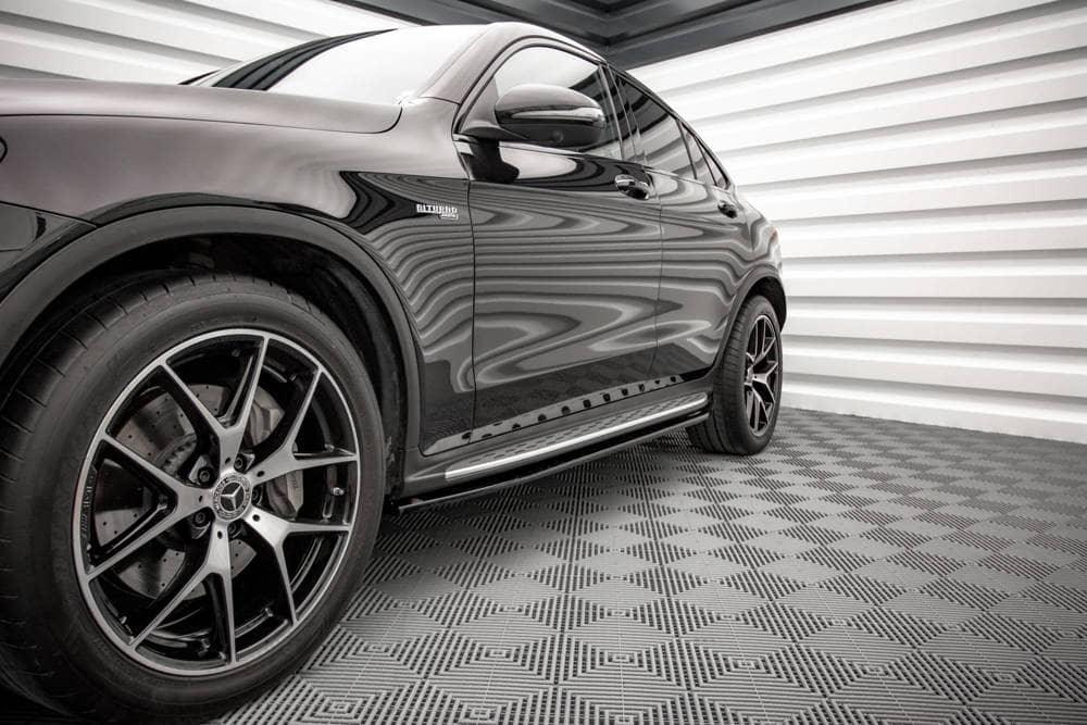 Seitenschweller Erweiterung für Mercedes GLC Coupe AMG-Line C253 Facelift von Maxton Design