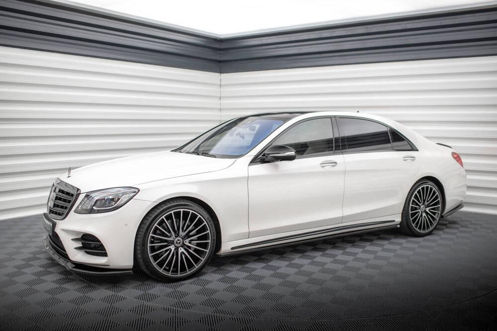 Seitenschweller Erweiterung für Mercedes-Benz S-Klasse AMG-Line W222 Facelift von Maxton Design