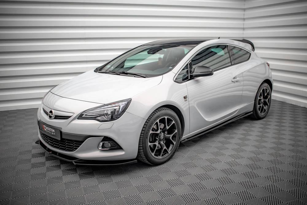 Seitenschweller Erweiterung für Opel Astra J GTC OPC-Line von Maxton Design