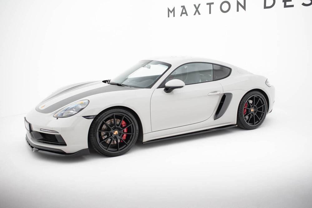 Seitenschweller Erweiterung für Porsche 718 Cayman GTS 982 von Maxton Design