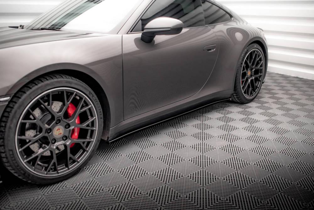 Seitenschweller Erweiterung für Porsche 911 Carrera 4S 992 von Maxton Design