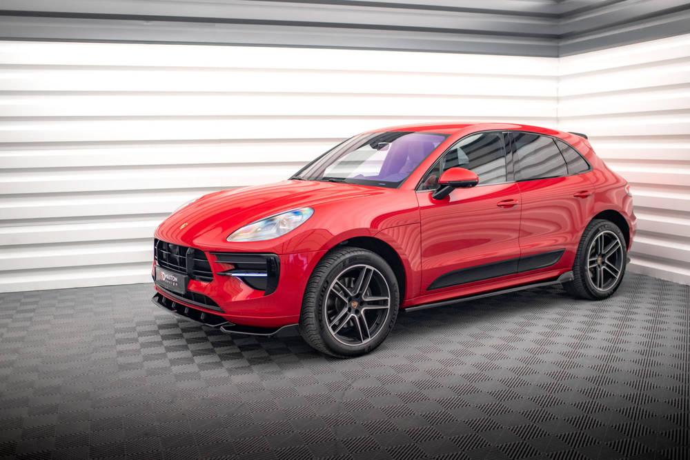 Seitenschweller Erweiterung für Porsche Macan 95B Facelift von Maxton Design