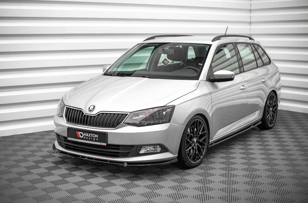 Seitenschweller Erweiterung für Skoda Fabia NJ von Maxton Design