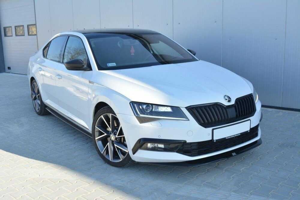 Seitenschweller Erweiterung für Skoda Superb 3V von Maxton Design