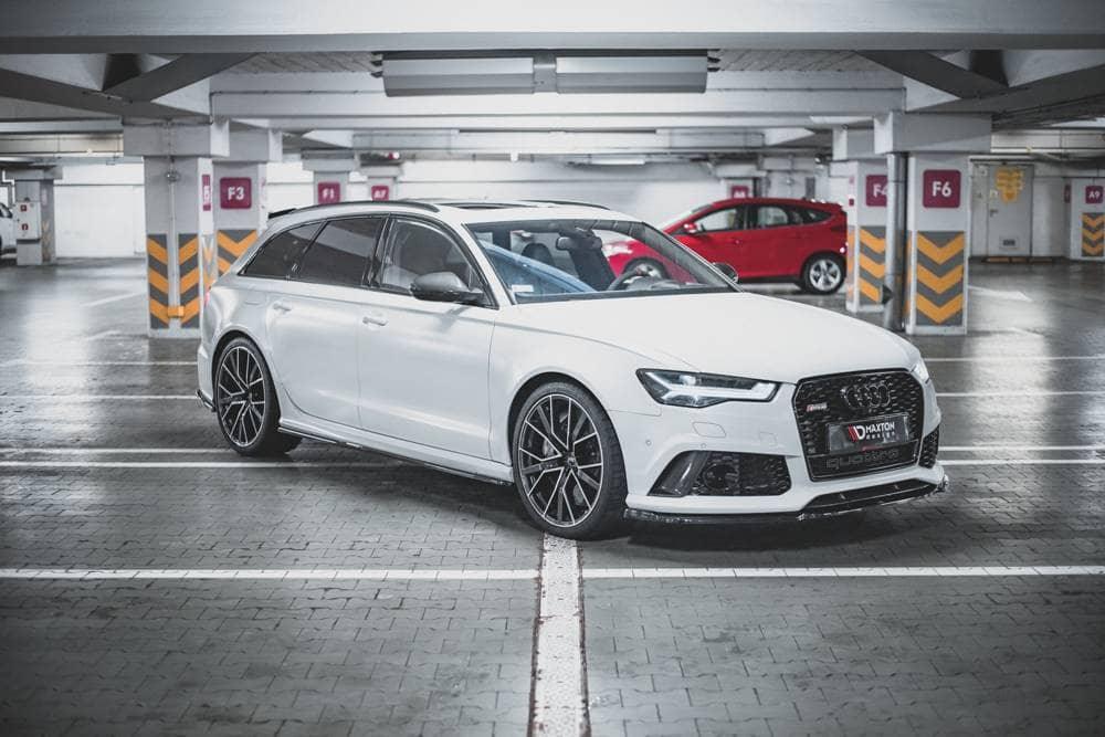 Side skirt extension V.2 for Audi RS6 C7 from Maxton Design 