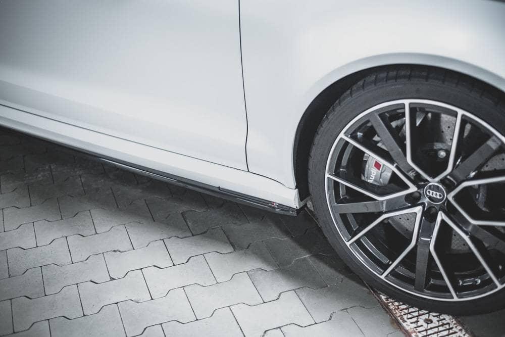 Side skirt extension V.2 for Audi RS6 C7 from Maxton Design 