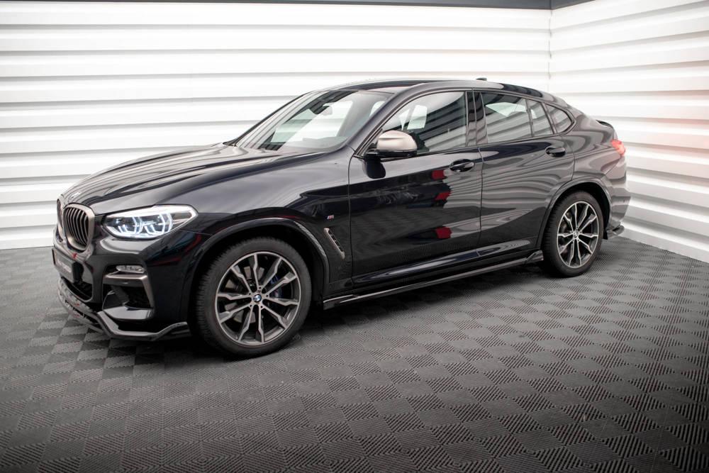 Seitenschweller Erweiterung V.2 für BMW X4 G02 M-Paket von Maxton Design