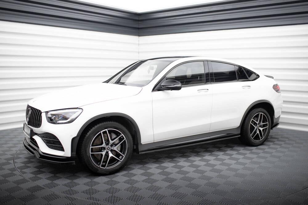 Seitenschweller Erweiterung V.3 für Mercedes-Benz GLC Coupe AMG-Line C253 von Maxton Design