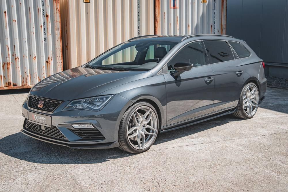 Seitenschweller Erweiterung V.4 für Seat Leon Cupra / FR Mk3 FL von Maxton Design