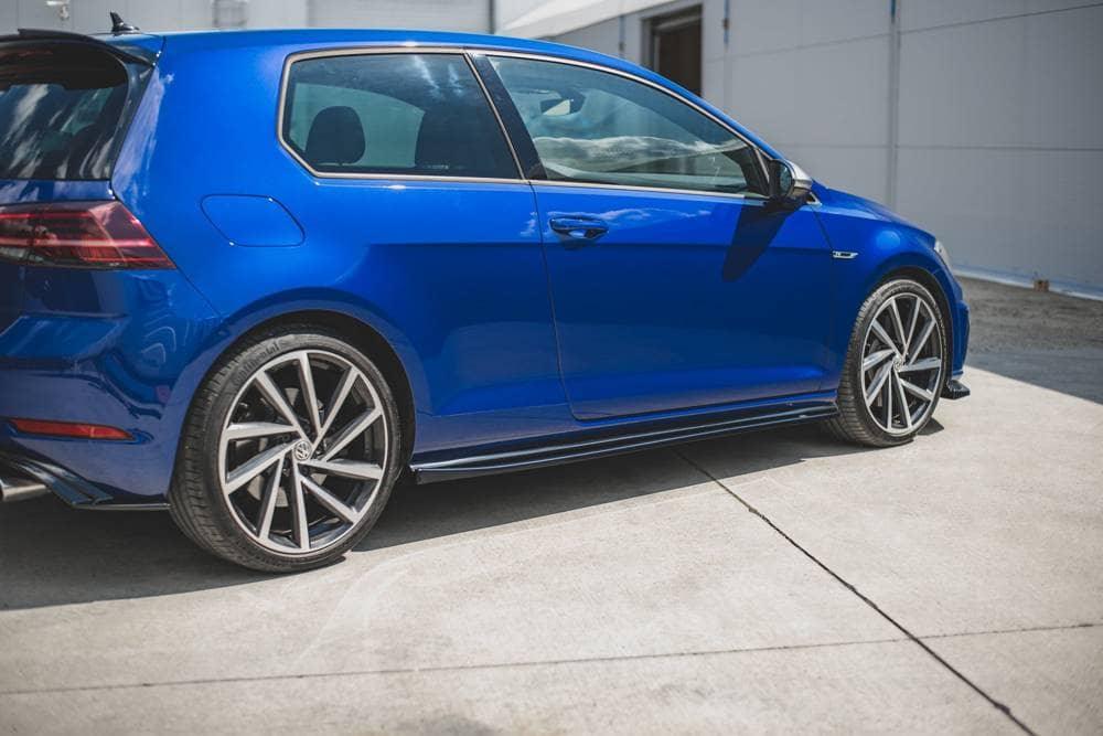 Seitenschweller Erweiterung V.4 für VW Golf 7 R-Line Facelift von Maxton Design