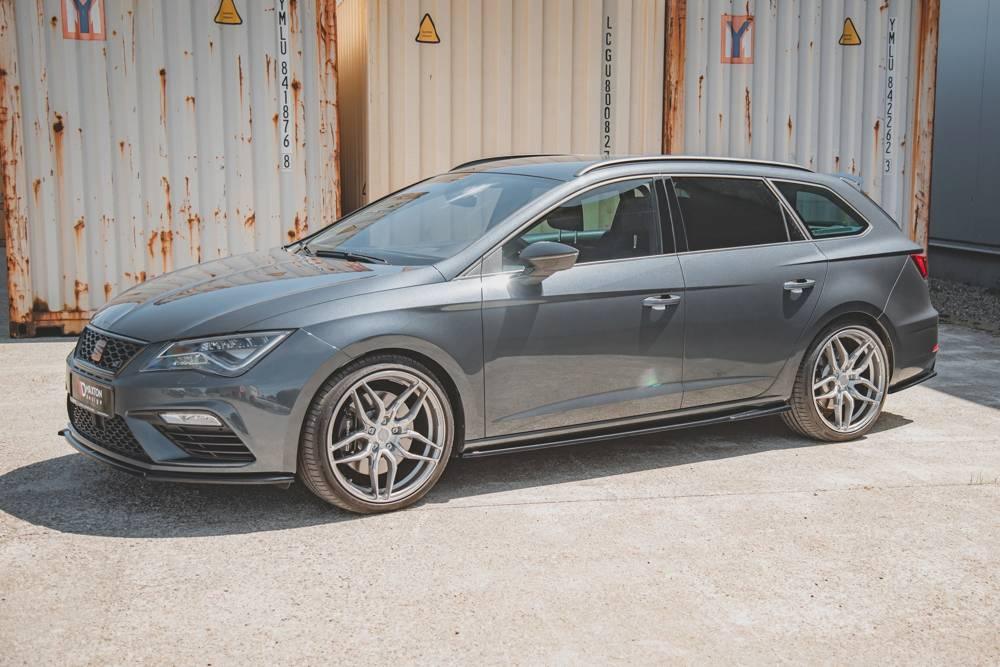 Seitenschweller Erweiterung V.5 für Seat Leon Cupra / FR Mk3 FL von Maxton Design