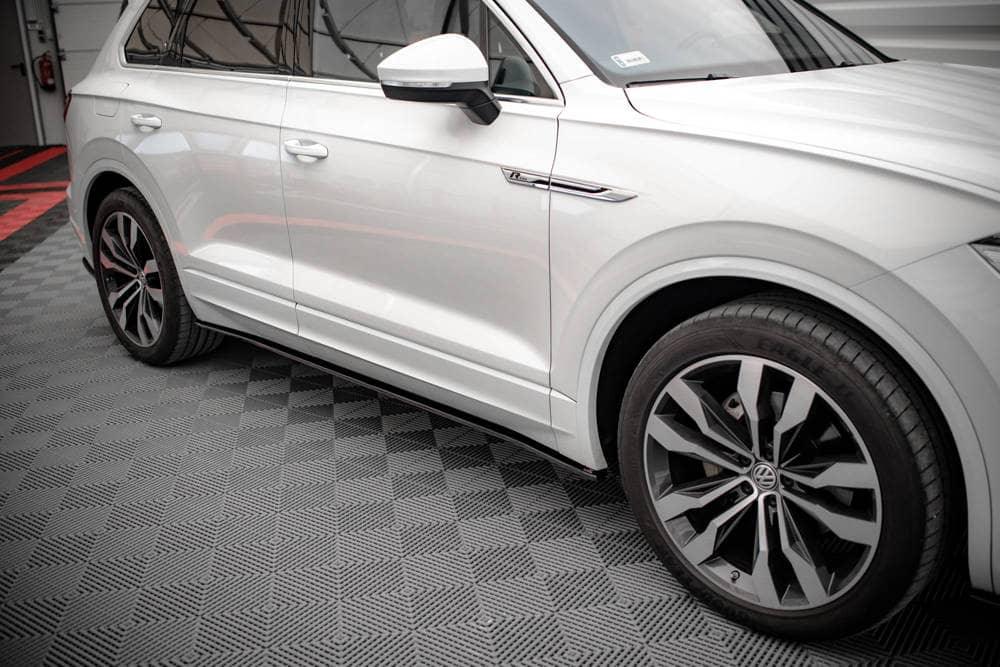 Seitenschweller Erweiterung für VW Touareg CR R-Line von Maxton Design