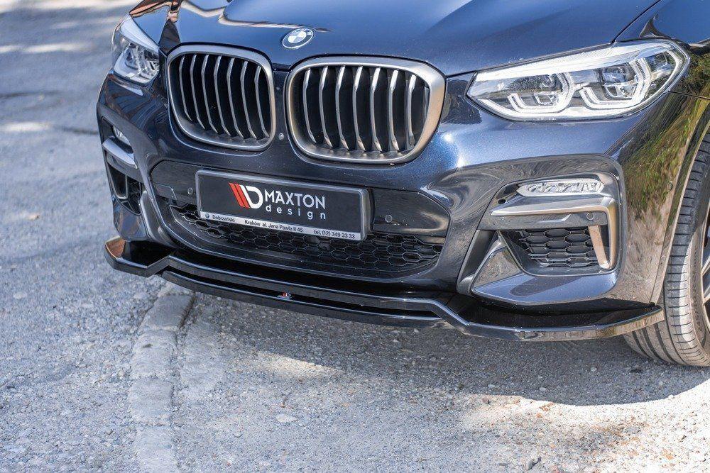 Front Diffusor / Front Splitter / Cup Schwert / Frontansatz für BMW X4 G02 M-Paket von Maxton Design