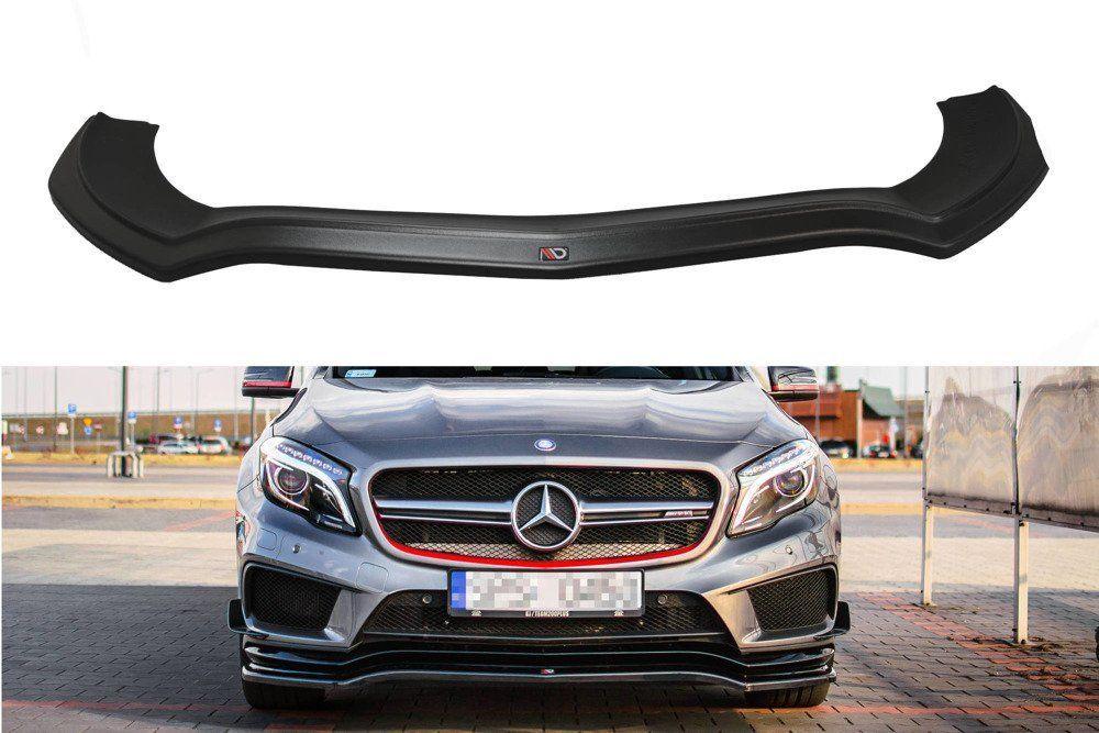 Front Splitter / Cup Schwert / Frontansatz für Mercedes GLA 45 AMG (X156) VFL von Maxton Design