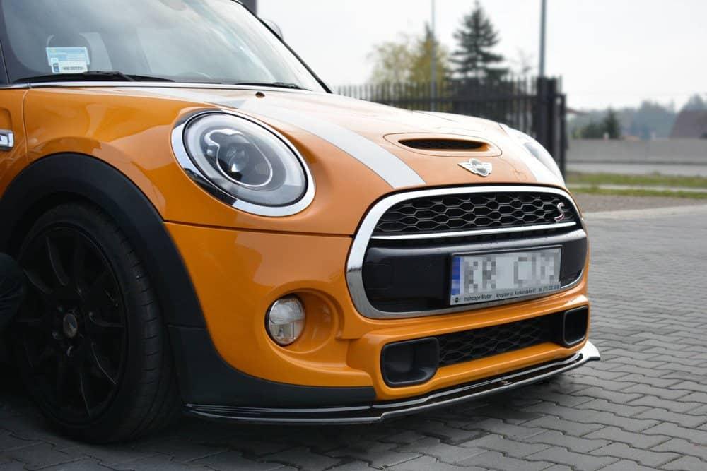 Front Splitter / Cup Schwert / Frontansatz für Mini Cooper S F56 Vor-Facelift 3-Türer von Maxton Design