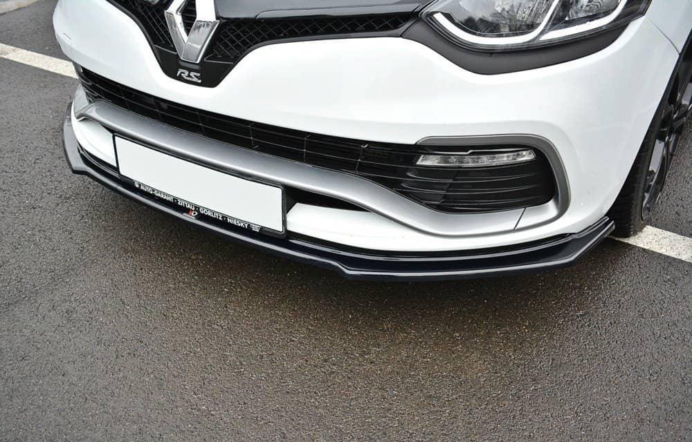 Front Splitter / Cup Schwert / Frontansatz für Renault Clio RS MK4 von Maxton Design