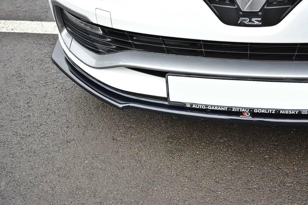 Front Splitter / Cup Schwert / Frontansatz für Renault Clio RS MK4 von Maxton Design