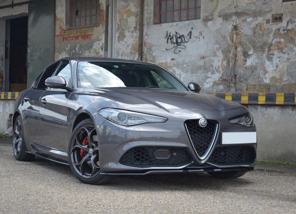 Front Splitter / Cup Schwert / Frontansatz V.1 für Alfa Romeo Giulia Veloce von Maxton Design