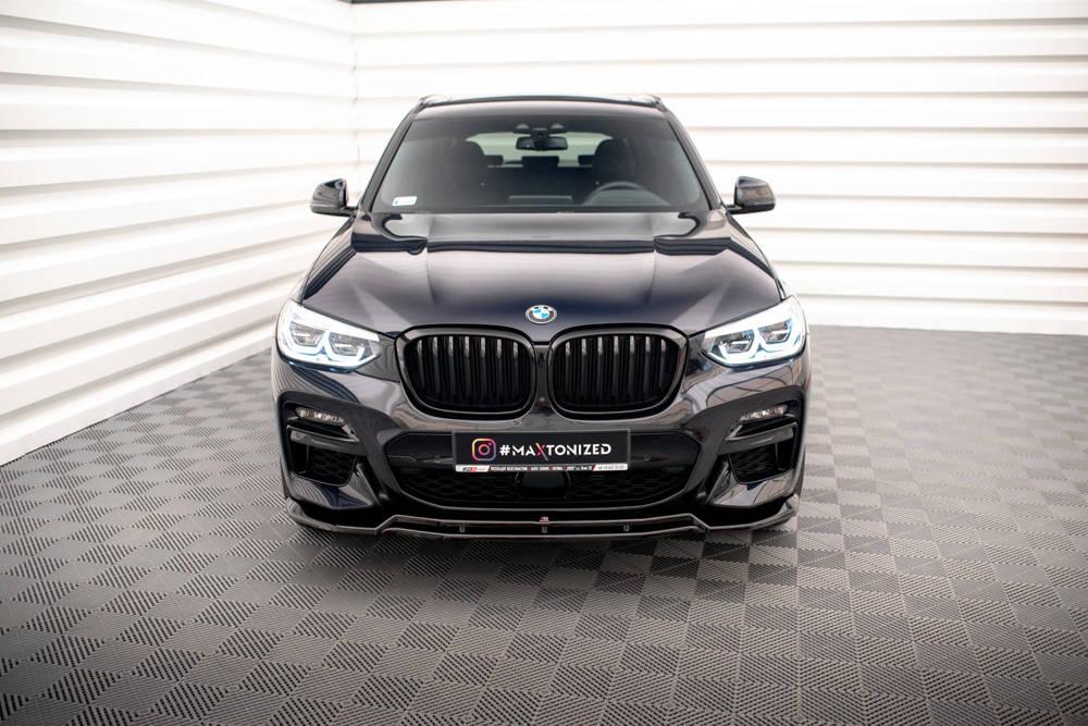 Front Lippe / Front Splitter / Frontansatz V.1 für BMW X3 G01 M-Paket von Maxton Design